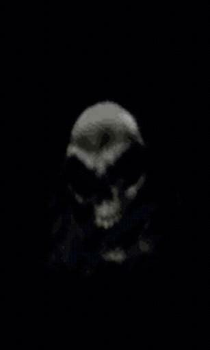 Bigger Skull Puff Smoke Live Wallpape For Android Screenshot