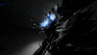 Black Blue Abstract Wallpaper HD In
