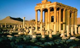 Palmyra Ruins Syria Wallpaper Freshwallpaper