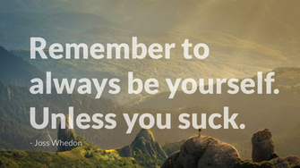 Joss Whedon Quote Over Mountains Wallpaper