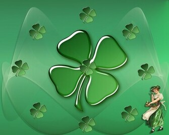 Shamrocks Wallpaper