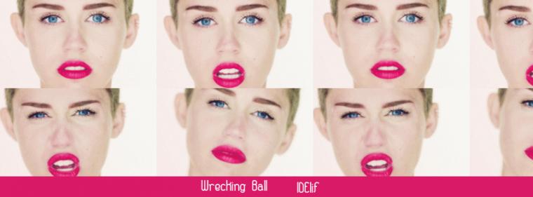 Miley Cyrus Wrecking Ball Wallpaper Gif