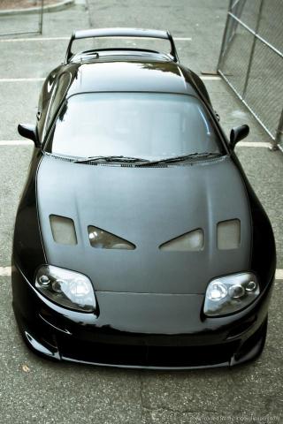 Toyota Supra iPhone Wallpaper On