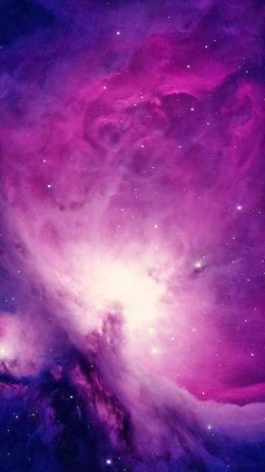 Galaxy Background Wallpaper In Space iPhone