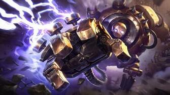 Wallpaper Lol Blitzcrank