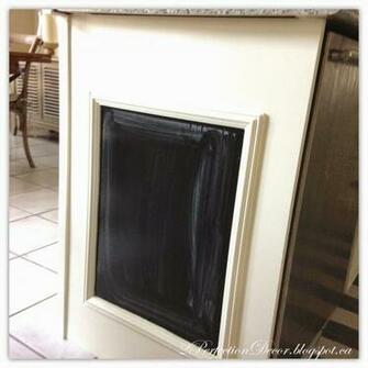This Was A Ready Made Moulding We Bought At Rona Painted The