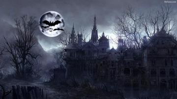 Bat Moon Desktop Wallpaper Baltana