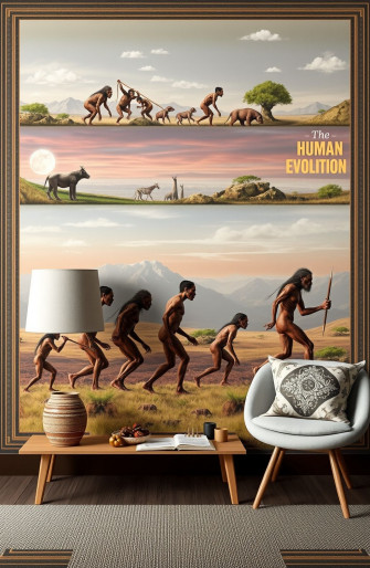 Human Evolution Wallpaper