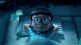 Cute Nobita Pondering Lpyrahfb3hfrq9jt Wallpaper