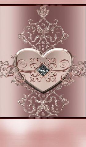 Saarah Alie On Luxury Flower Background iPhone Gold
