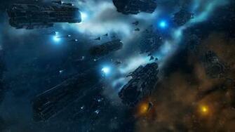 Outer Space Interceptor Wallpaper