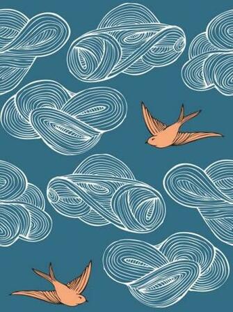 Hygge West Daydream Blue Tile Removeable Wallpaper