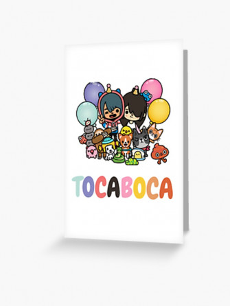 Toca Boca Squad Greeting Card By Nokenoma