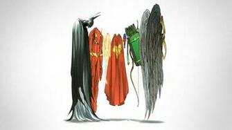 Justice League Capes Wallpaper