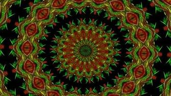 Patterns Bright Lights Kaleidoscope Full HD 1080p Background