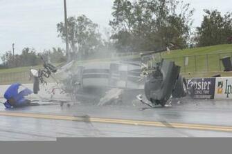 Nhra Drag Racing Race Hot Rod Rods Ford Mustang Wreck D