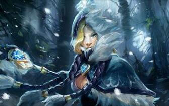 Crystal Maiden Dota Wallpaper