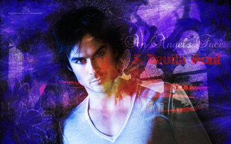 Damon Salvatore Vampire Diaries Wallpaper The