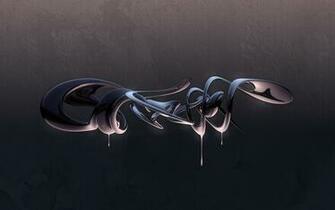Liquid Metal Sculpture Wallpaper