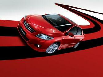 Hq Red Corolla On Serpentine Road Toyota Wallpaper Num