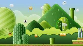 Super Mario Bros Background WqHD 1440p Wallpaper