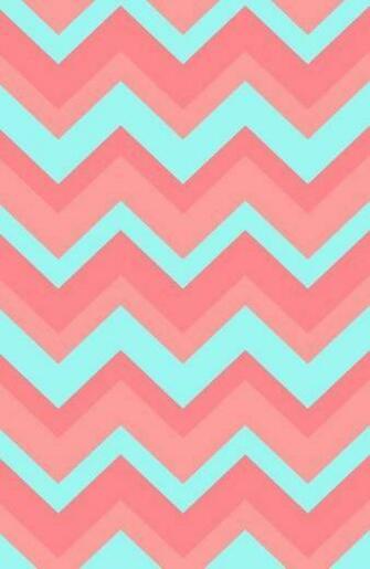 Teal Chevron Wallpaper