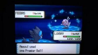 Live Pokemon Diamond Shiny Feebas After Fe S