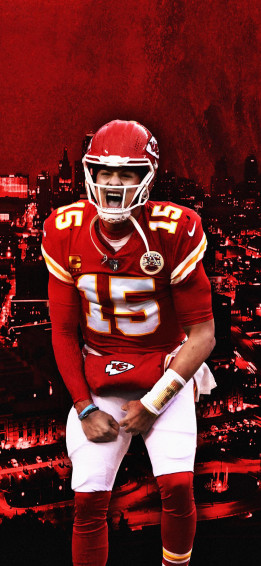 Patrick Mahomes Chiefs Phone Wallpaper