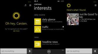 Windows Phone Sprachassistent Cortana In Deutschland Nutzen
