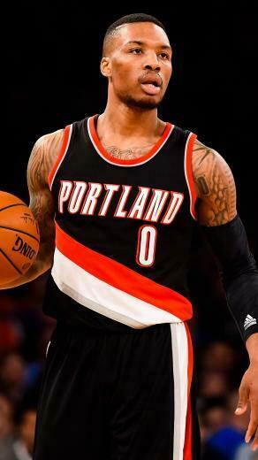 Wallpaper Damian Lillard Basketball Nba