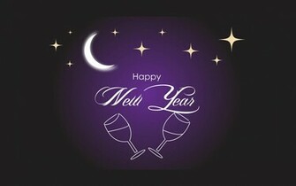 To Click On Artistic New Year Wishes Wallpaper Then