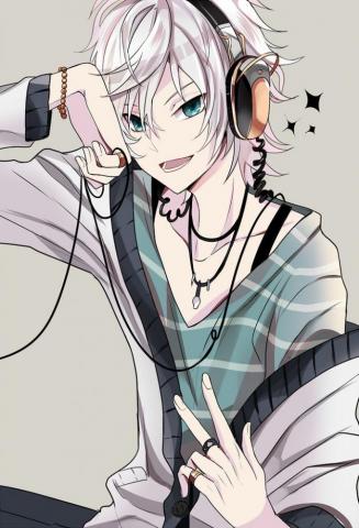 Anime Headphones Wallpaper Boy Teahub Io