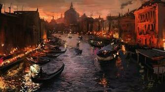 Venice At Night Wallpaper On