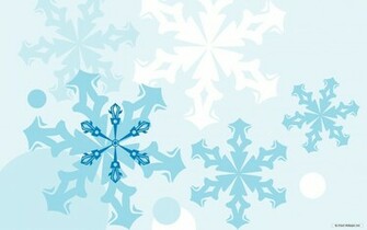 Wallpaper Vector Art Snowflake