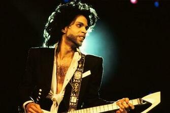 Prince Singer R B Pop Concert Guitar Wallpaper Background