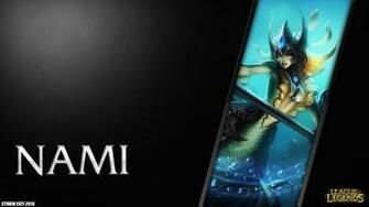 Wallpaper Nami League Of Legends By Black Adrac Star