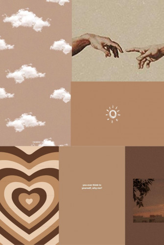 Light Brown Aesthetic Wallpaper Pretty Background