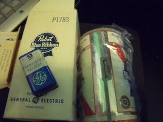 Pabst Blue Ribbon Beer Transistor Radio By Ge And Similar Items