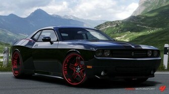 Black Dodge Challenger Srt8 Wallpaper Is A Hi Res