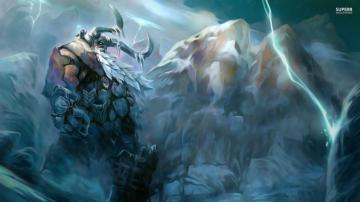Norse Frost Giant Aurgelmir Wallpaper