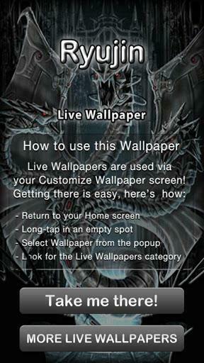 Ryujin Live Wallpaper For Android