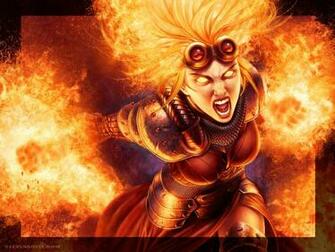 Chandra Ablaze Wallpaper