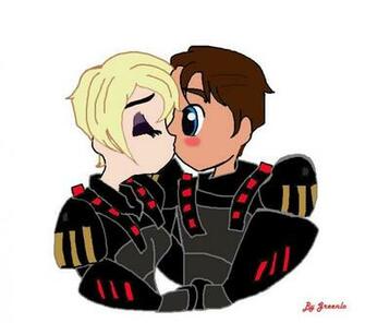 Sergeant Calhoun Image Tammy And Dr Brad Kissing HD Wallpaper
