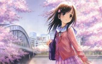 Cute Anime Girl Wallpaper Wallpaperlepi Live