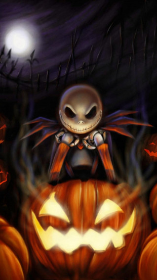 iPhone Retina Wallpaper Halloween In