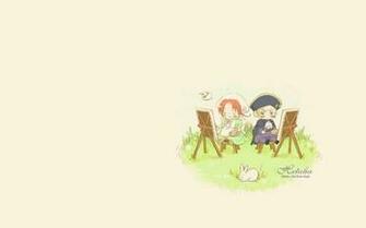 Bunnies Paintings Germany Rabbits Italy Anime Axis Powers