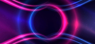 Neon Pink And Blue Wallpaper