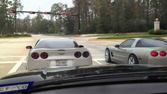 Corvette C5 Vs C6 Illegal Street Drag Race Wrecks Two