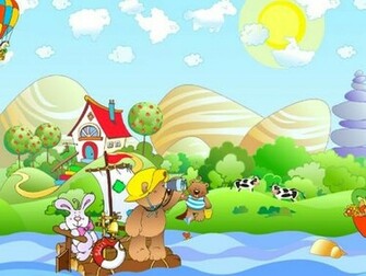 Cute HD Cartoon Wallpaper