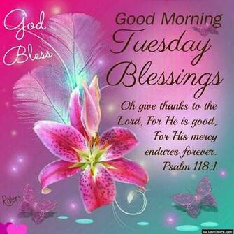 God Bless Good Morning Tuesday Blessings Messages